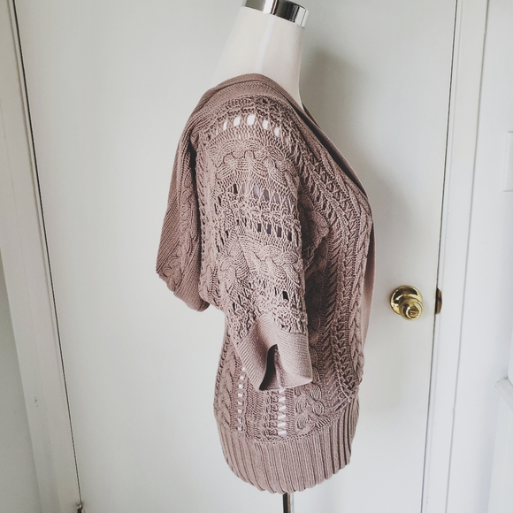 BCBG Geeration cross front hooded sweater - Picture 3 of 6